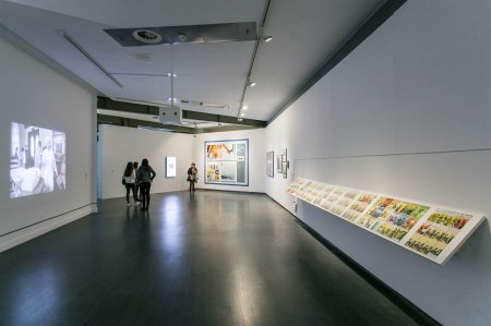 Vista de la exposición 24/7. Conectados. Fotos: Lukasz Michalak / CentroCentro, 2017